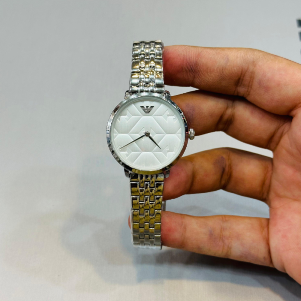 Emporio Armani Ladies Stainless Steel Watch