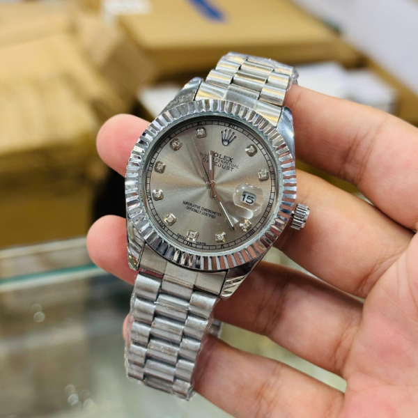 Rolx New Version Day And Date Luxury Fashion Wrist Watch for Men - Image 6