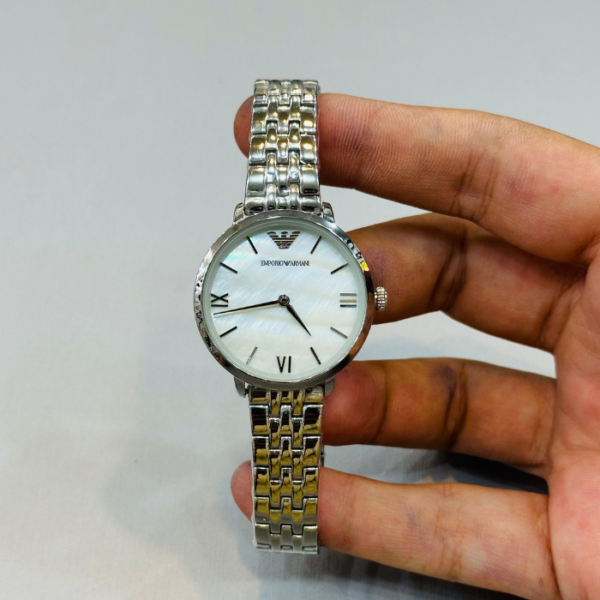 Emporio Armani Ladies Stainless Steel Watch