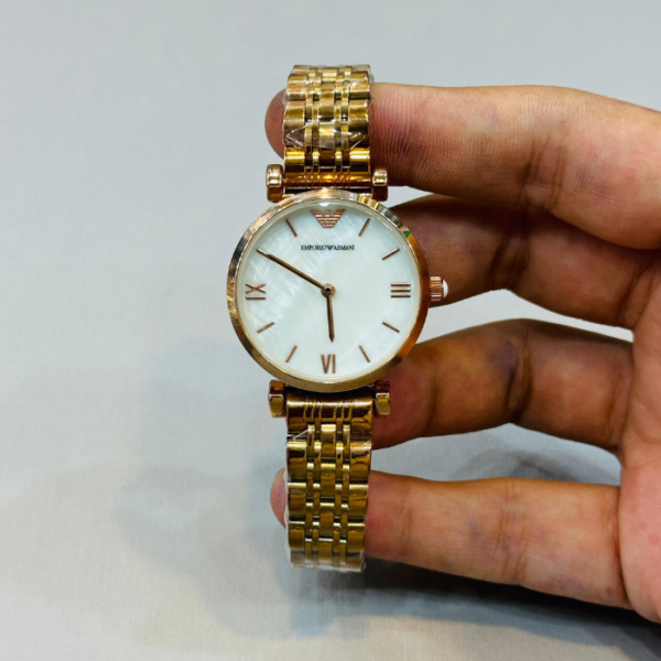 Emporio Armani Ladies Stainless Steel Watch