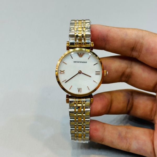 Emporio Armani Ladies Stainless Steel Watch