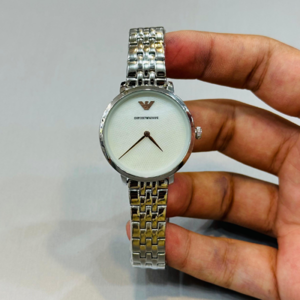 Emporio Armani Ladies Stainless Steel Watch