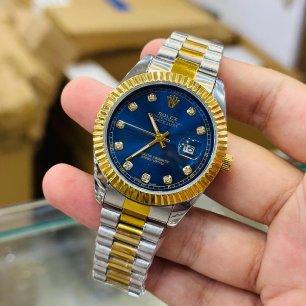 Rolx New Version Day And Date Luxury Fashion Wrist Watch for Men - Image 9