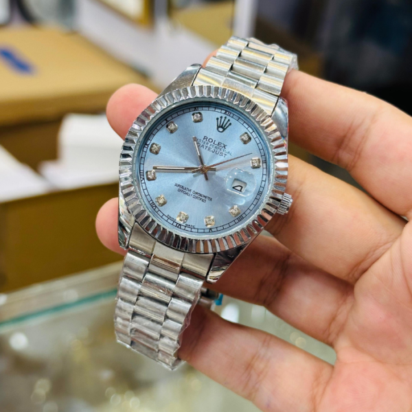 Rolx New Version Day And Date Luxury Fashion Wrist Watch for Men - Image 8