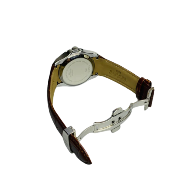 TISSOT QUARTZ 1853 Genuine Leather Watch | Day & Date - Image 2