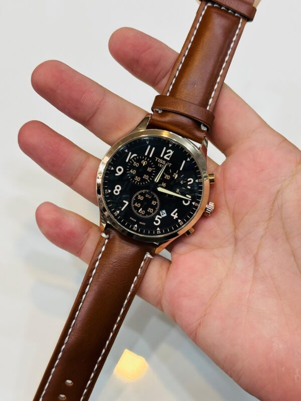Tissot Chronograph Working Strap Watch - Image 8