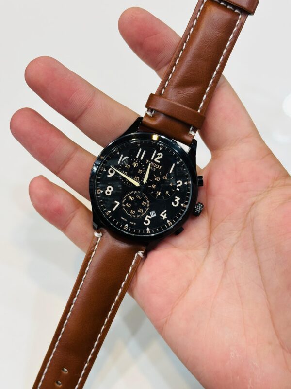 Tissot Chronograph Working Strap Watch - Image 6