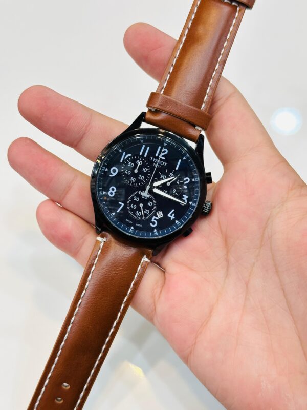Tissot Chronograph Working Strap Watch - Image 5