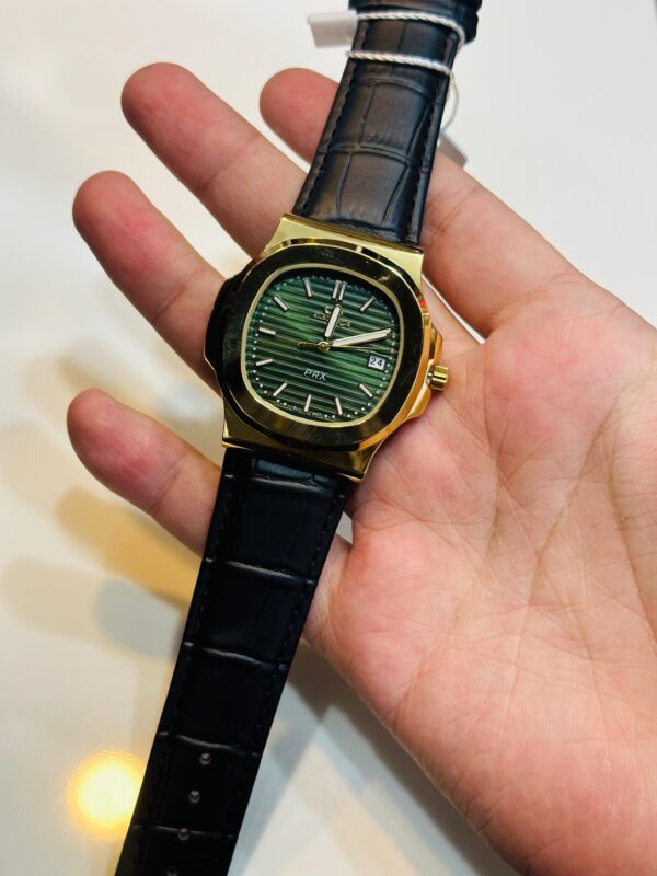 Tissot PRX: Timeless Sophistication with Genuine Leather Elegance - Image 5