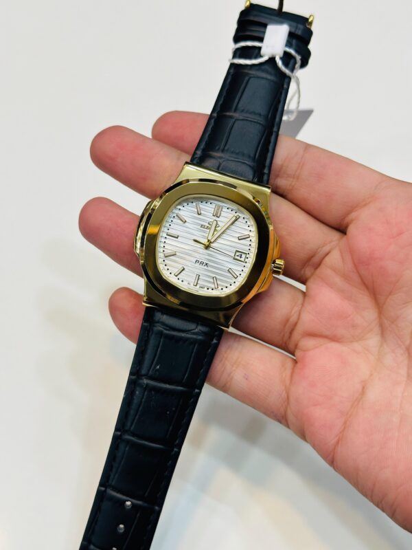 Tissot PRX: Timeless Sophistication with Genuine Leather Elegance - Image 2